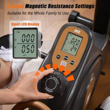 Load image into Gallery viewer, 3 in 1 Rowing Machine, Dual Slide Rail 6-Level Adjustable Height