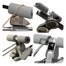 Load image into Gallery viewer, Sit Up Assistant with Time Function Sit-Up Exercise Bar with 2 Suction Cups