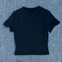 Load image into Gallery viewer, Women's Tight Fitting Sports T-shirt Quick Drying Short Sleeved T-shirt Pilates