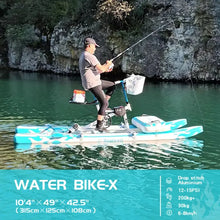 Load image into Gallery viewer, Single Water Bike Inflatable Pedal Boat