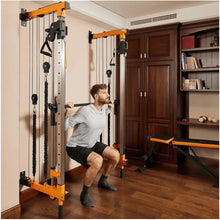 Load image into Gallery viewer, Wall Mount Smith Machine, Power Cage Rack, Cable Crossover Machine