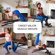 Load image into Gallery viewer, Multi-Functional Gym Bench for Full All-in-One Body Workout