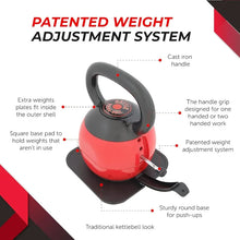 Load image into Gallery viewer, Stamina X Kettle Versa-Bell - 36 lbs Strength Training Kettlebell