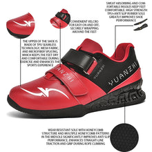 Load image into Gallery viewer, Men Professional Deadlift Shoes Non Slip Barefoot Training Weightlifting Squat Sneakers