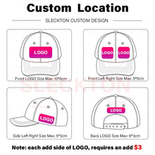 Load image into Gallery viewer, SLECKTON Custom Baseball Cap Fashion DIY