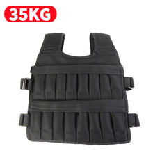 Load image into Gallery viewer, 3/20/15/35/50kg Weighted Vest Adjustable Weighted Exercise Vest Workout Equipment for Running