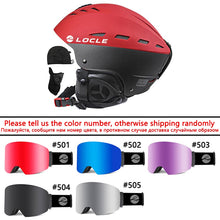 Load image into Gallery viewer, LOCLE Ski Helmet Men and Women Skiing Helmet Kids Boys Girls Ski Skateboard