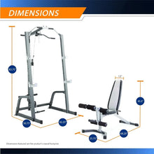 Load image into Gallery viewer, Marcy Pro Deluxe Cage System with Weightlifting Bench