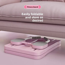 Load image into Gallery viewer, Pilates Reformer Pushup Board Non Slip Foldable Abdominal Workout Boards Fitness ABS Roller Machine Portable Push-Ups Stands