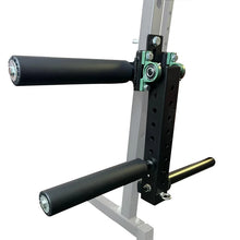 Load image into Gallery viewer, Power Rack Mounted Leg Extension & Curl Machine for Home Gym
