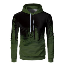 Load image into Gallery viewer, 2024 Spring and Autumn New Men's Inkjet Printed Hoodie and Pants