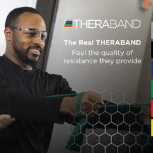 Load image into Gallery viewer, THERABAND Resistance Bands, 50 Yard Roll Professional Latex Elastic Band For Upper & Lower Body