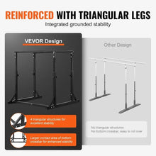 Load image into Gallery viewer, VEVOR Dip Bar, 800 lbs Capacity,Heave Duty Dip Stand Station