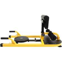 Load image into Gallery viewer, Multi-Function Deep Sissy Squat Machine Yellow and Black Home Gym