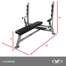 Load image into Gallery viewer, Bench Press Station with Squat Rack – Adjustable Spotter