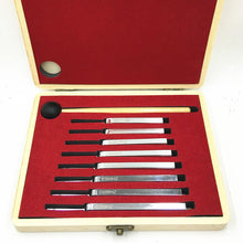Load image into Gallery viewer, 8pcs Tuning Forks Set Healing Chakra Steel Aluminum Tuning Fork