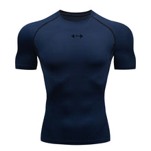 Load image into Gallery viewer, Mens Running Compression T-shirt Short Sleeve Sport Tees