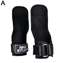 Load image into Gallery viewer, Bench Press Weight Lifting Wrist Hooks Straps Deadlift Gloves and Grip Pads