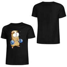 Load image into Gallery viewer, Funny Weight Lifting Fitness Gym Guinea Pig T-Shirt