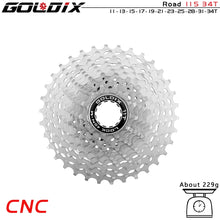 Load image into Gallery viewer, GOLDIX Ultralight CNC Road Bike Cassette 11/12 Speed