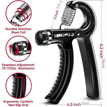 Load image into Gallery viewer, Grip Strengthener - 5 Piece Kit with Hand Grips