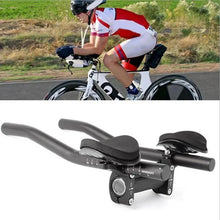 Load image into Gallery viewer, Handlebar Aluminum Alloy Rest TT Bars Arm Relaxation Rest Split Vice Cycling Bike Rest Handlebar