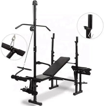 Load image into Gallery viewer, Best Selling Multi Functional Weightlifting Adjustable Decline Weight Lifting Bench Press