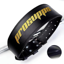 Load image into Gallery viewer, Weight Lifting Leather Belt