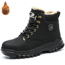 Load image into Gallery viewer, Latest 2024 Fashion Winter Warm Men Work Safety Boots