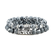 Load image into Gallery viewer, 2pcs/set Buddha Head Bracelet for Women Men