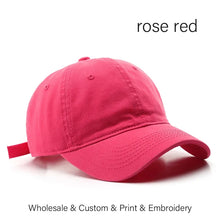 Load image into Gallery viewer, SLECKTON Custom Baseball Cap Fashion DIY