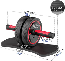 Load image into Gallery viewer, Ab Roller Wheel Heavy Duty Workout Equipment for Home Gym
