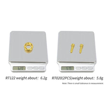 Load image into Gallery viewer, 1pc Risk M20*8 Titanium Alloy Crank Cover,for Deore/XT/XTR 105/SLX/UT/DA Bike