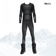 Load image into Gallery viewer, Ski Base Layer Set Men Women Thermal Quick Dry Moisture Wicking Compression Wear