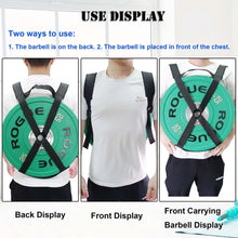 Load image into Gallery viewer, Weighted Vest Strap Barbell Plates for Home