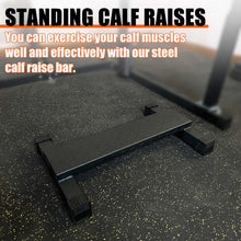 Load image into Gallery viewer, Home Gym Steel Calf Raise Bar Standing Calf Raise Machine For Calf Stretching
