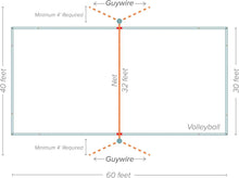 Load image into Gallery viewer, Champions Volleyball Net Set