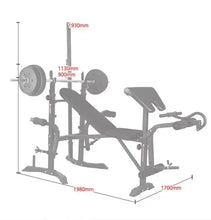 Load image into Gallery viewer, Best Selling Multi Functional Weightlifting Adjustable Decline Weight Lifting Bench Press