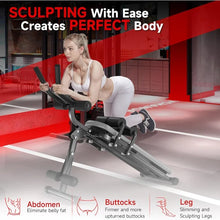 Load image into Gallery viewer, Bigzzia Ab Machine, Ab Workout Equipment Machine