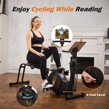 Load image into Gallery viewer, 3 in 1 Rowing Machine, Dual Slide Rail 6-Level Adjustable Height