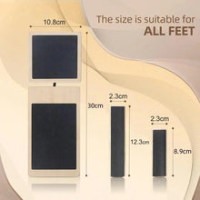 Load image into Gallery viewer, Wooden Foot Trainer Single Foot Balance Board For Ballet Pilates Balance Training Ankle