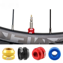 Load image into Gallery viewer, 1Pair Bike Vacuum Tire Law Mouth Nut MTB Bicycle Tire Inner Tube Valve Caps Safe
