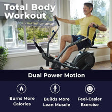 Load image into Gallery viewer, Teeter FreeStep Recumbent Cross Trainer Stepper, Zero-Impact Exercise Bike Alternative w/Patented Physical Therapy Stride