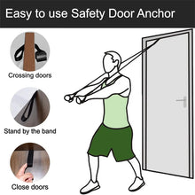 Load image into Gallery viewer, Elastic Resistance Door Anchor Holder Bands