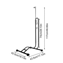 Load image into Gallery viewer, Upright Bike Stand Freestanding Indoor Bike Storage Rack