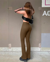 Load image into Gallery viewer, Women's Yoga Pants Ribbed Seamless Workout