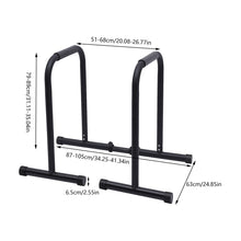 Load image into Gallery viewer, Sport Parallettes Heavy Duty Dip Stand