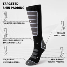 Load image into Gallery viewer, 3 Pairs of Merino Wool Ski Socks