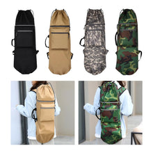 Load image into Gallery viewer, Oxford Skateboard Backpack Bag with Handle Shoulder Bag