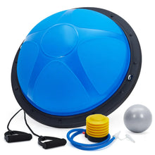 Load image into Gallery viewer, Yoga Balance Ball, 1600 Lbs Inflatable Half Exercise Ball Balance Trainer